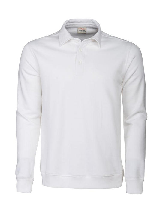 Homerun- Herren Sweatshirt mit Kragen und Knopfleiste - wirbe-welt.shop