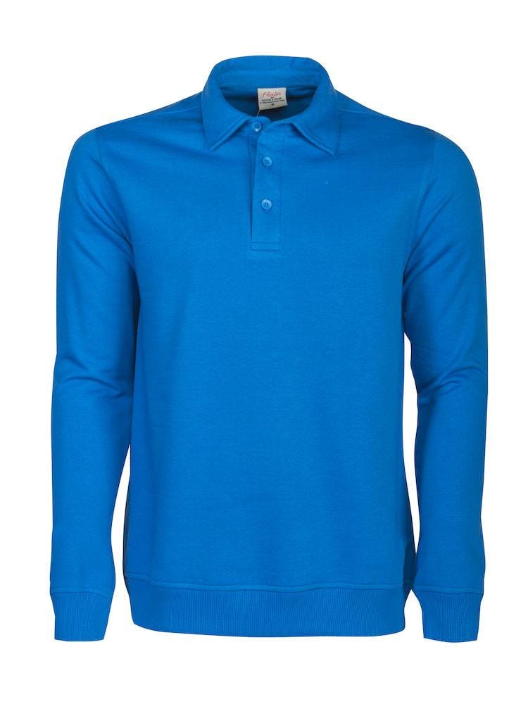 Homerun- Herren Sweatshirt mit Kragen und Knopfleiste - wirbe-welt.shop