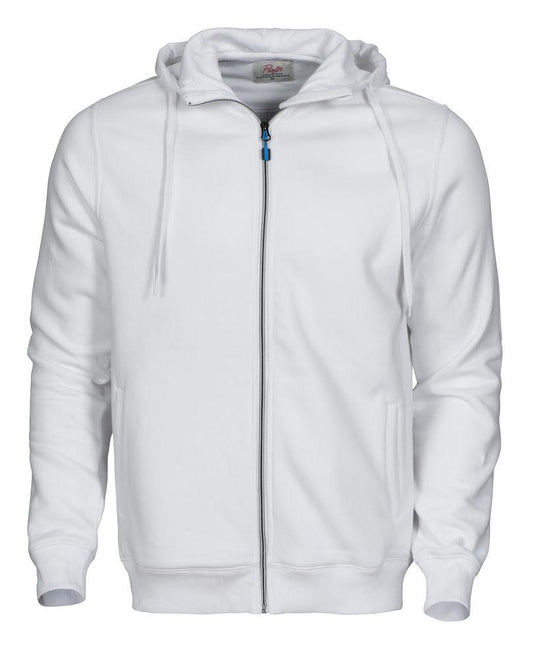 Overhead-Herren Kapuzenjacke. Reißverschluss in Kontrastfarbe - wirbe-welt.shop