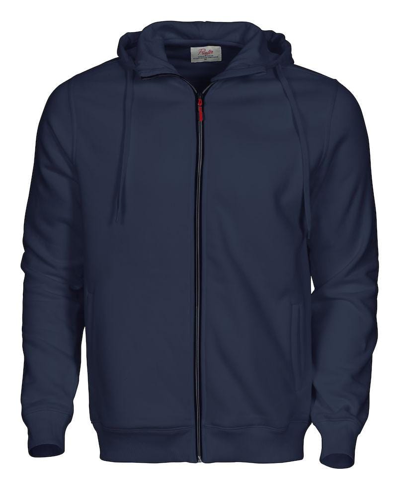 Overhead-Herren Kapuzenjacke. Reißverschluss in Kontrastfarbe - wirbe-welt.shop