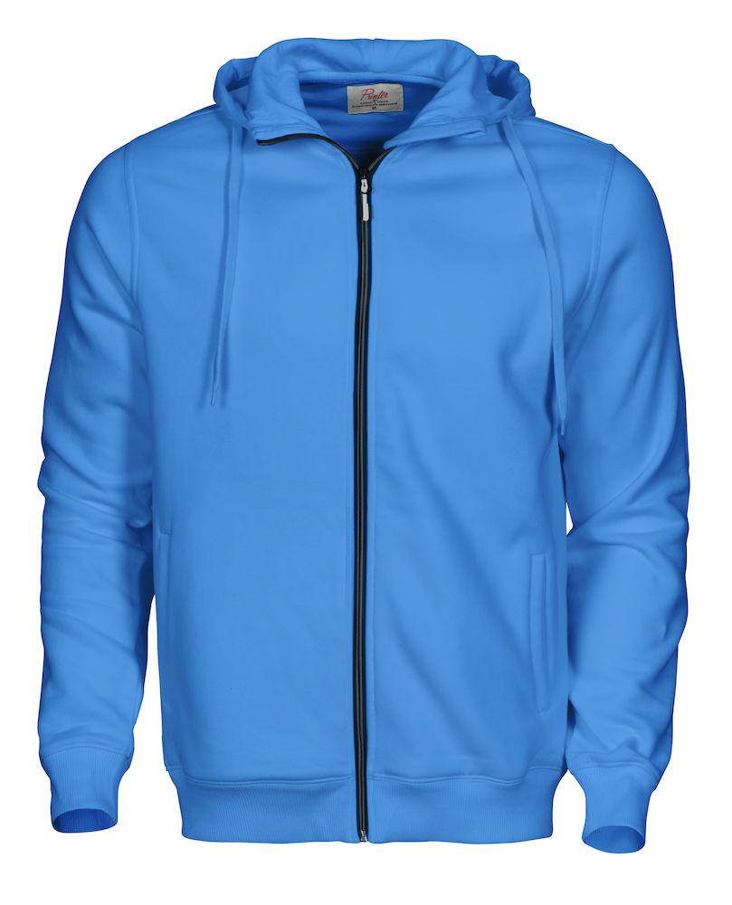 Overhead-Herren Kapuzenjacke. Reißverschluss in Kontrastfarbe - wirbe-welt.shop