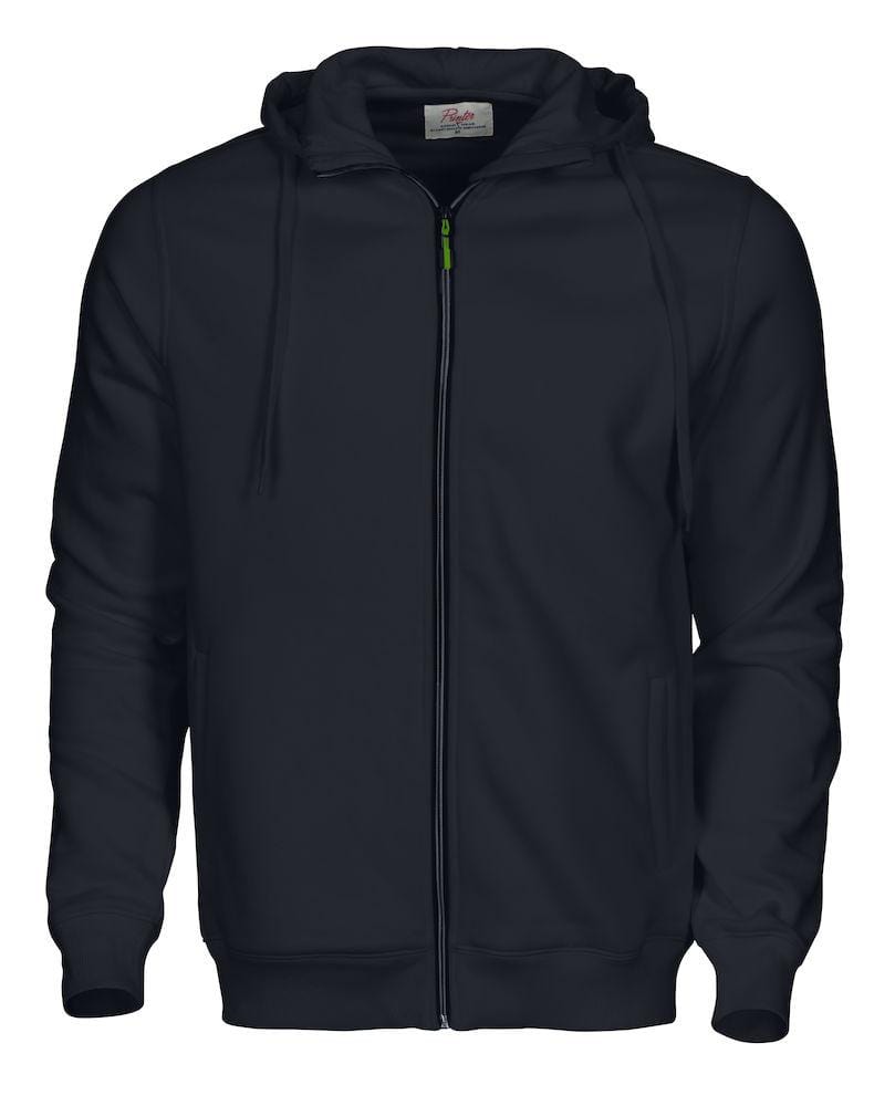 Overhead-Herren Kapuzenjacke. Reißverschluss in Kontrastfarbe - wirbe-welt.shop