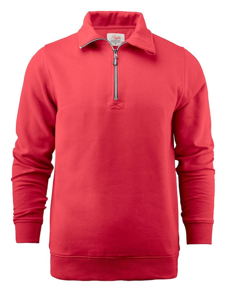 Rounders RSX-Unisex Sweatshirt mit Kragen und kurzem Reissverschluss - wirbe-welt.shop
