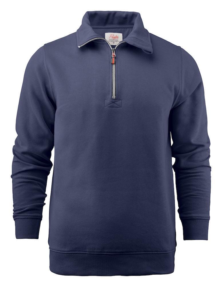 Rounders RSX-Unisex Sweatshirt mit Kragen und kurzem Reissverschluss - wirbe-welt.shop