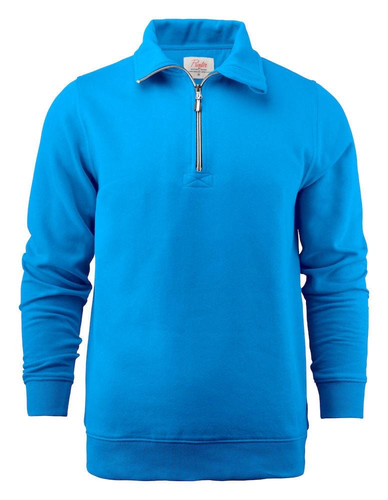 Rounders RSX-Unisex Sweatshirt mit Kragen und kurzem Reissverschluss - wirbe-welt.shop