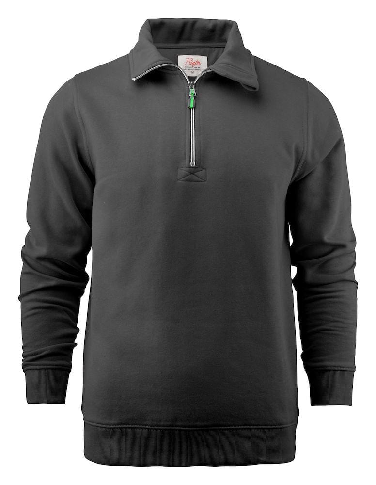 Rounders RSX-Unisex Sweatshirt mit Kragen und kurzem Reissverschluss - wirbe-welt.shop