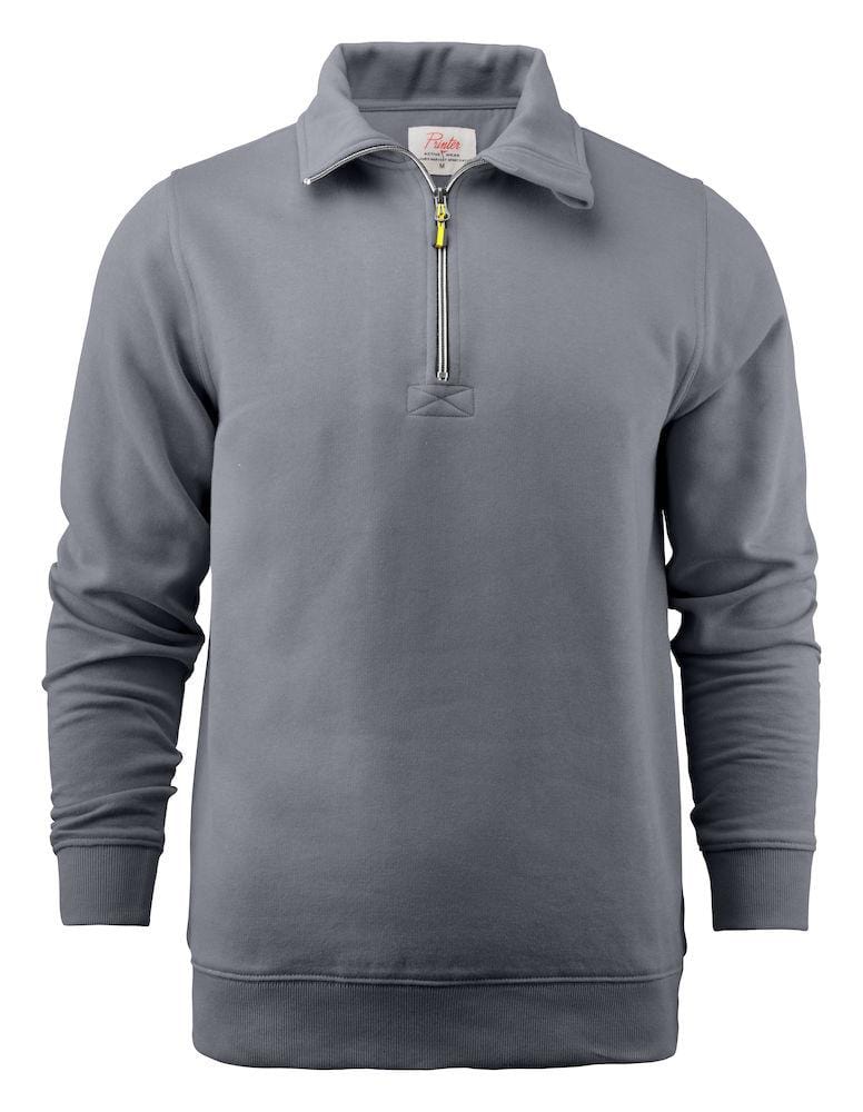 Rounders RSX-Unisex Sweatshirt mit Kragen und kurzem Reissverschluss - wirbe-welt.shop