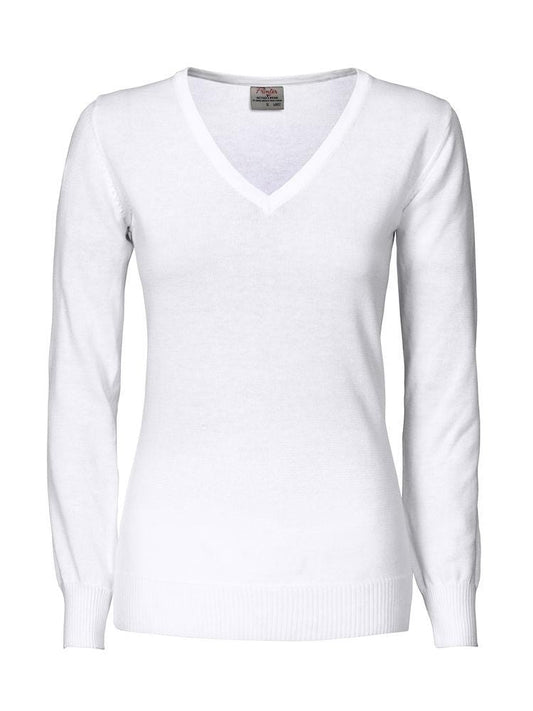 FOREHAND LADY-Modischer Strickpulli mit V-Ausschnitt - wirbe-welt.shop