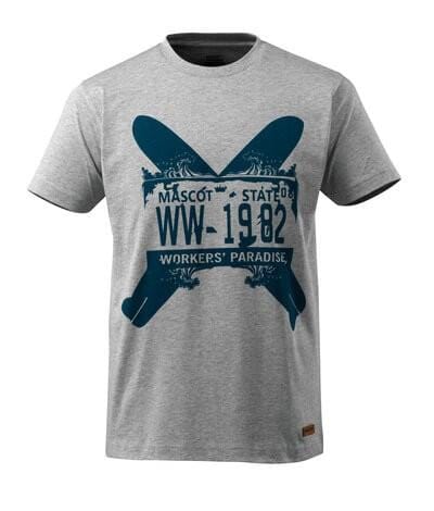 T-Shirt mit zwei Surfboards - wirbe-welt.shop
