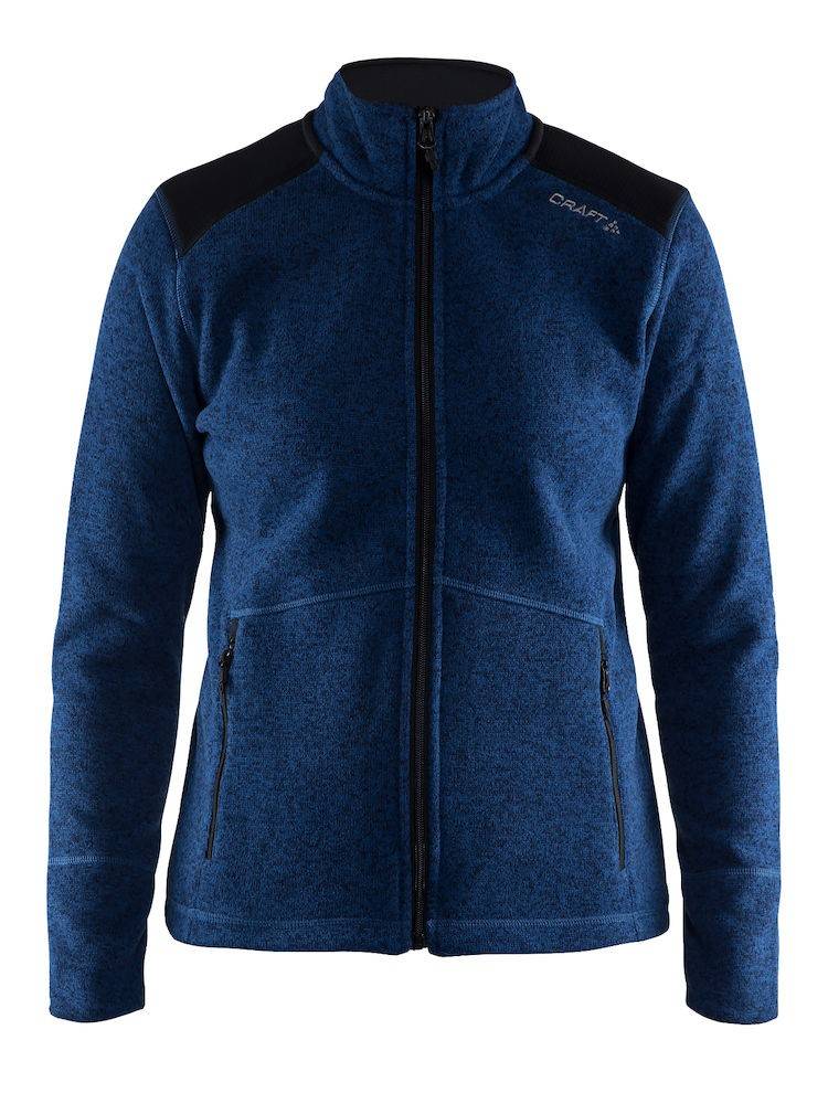 Noble Zip Jacket Heavy Knit fleece W - wirbe-welt.shop