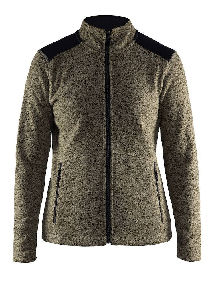 Noble Zip Jacket Heavy Knit fleece W - wirbe-welt.shop