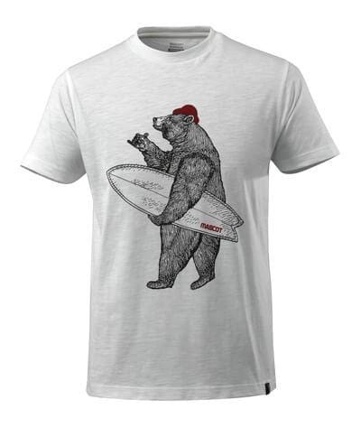 T-Shirt mit Bär mit Surfboard - wirbe-welt.shop