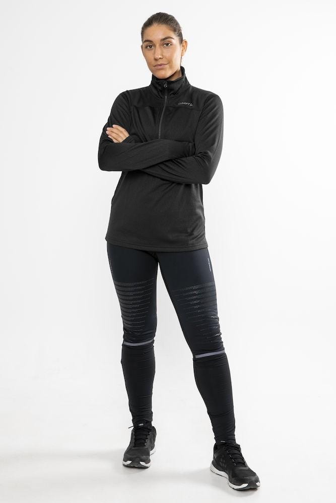 Pin Halfzip- Funktioneller, geschmeidiger Sportpullover aus strukturiertem Material für Damen - wirbe-welt.shop