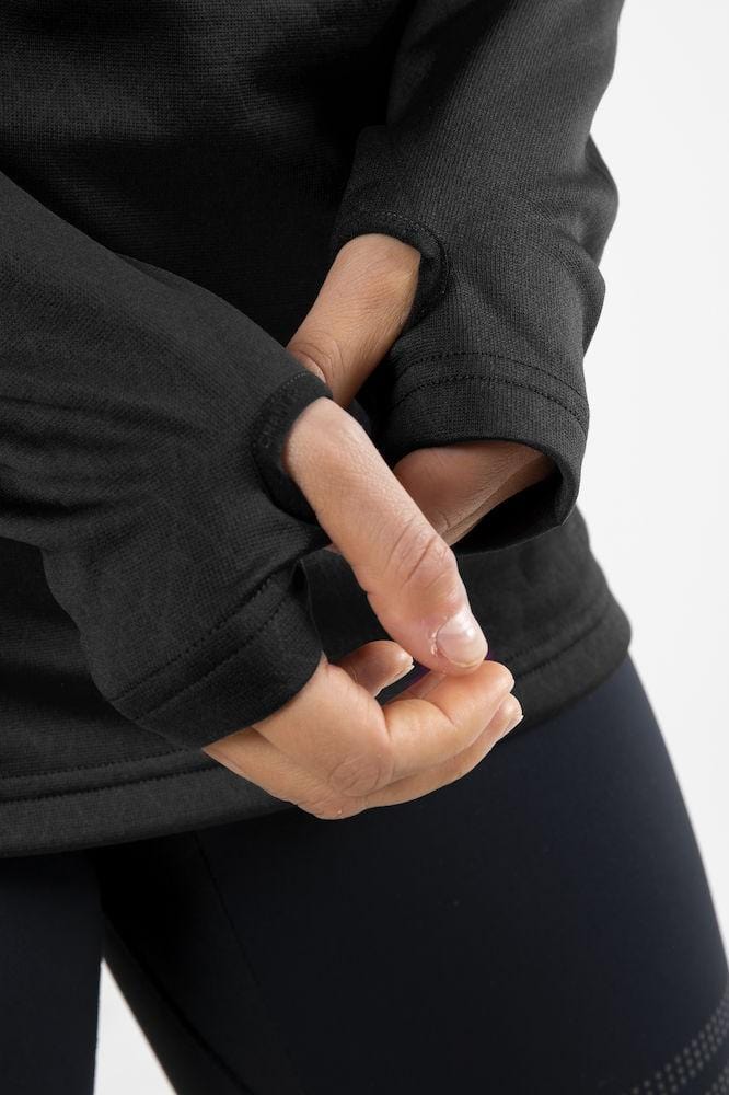 Pin Halfzip- Funktioneller, geschmeidiger Sportpullover aus strukturiertem Material für Damen - wirbe-welt.shop