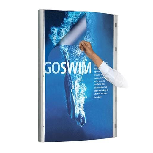 Snap Curve LED - LED-Leuchtkasten-Snap Curve LED Lightbox, Silver A1 - wirbe-welt.shop