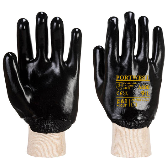 PVC-Handschuh Mit Strickbund