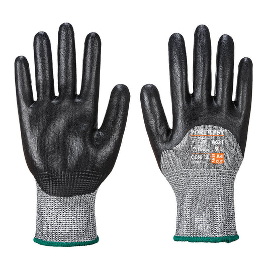 SCHNITTSCHUTZ-HANDSCHUH mit 3/4 Nitrilschaumbeschichtung