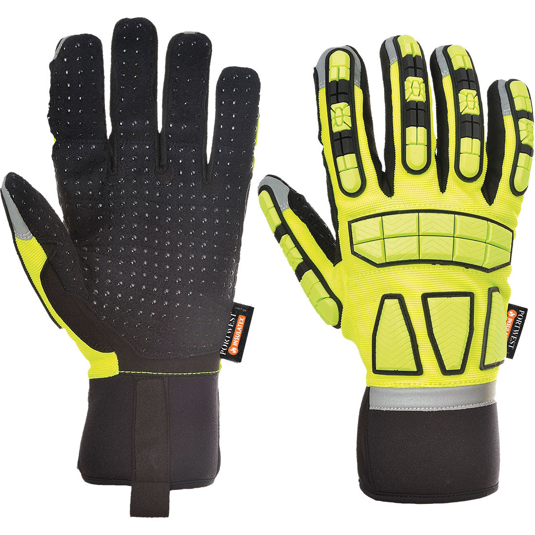 Stoßschutz Handschuh, gefüttert
