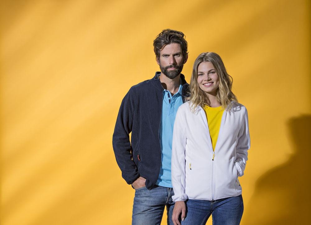 Clique Damen Micro Fleece Jacke mit Stehkragen- besticken bedrucken - wirbe-welt.shop