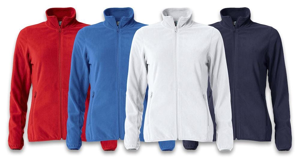 Clique Damen Micro Fleece Jacke mit Stehkragen- besticken bedrucken - wirbe-welt.shop