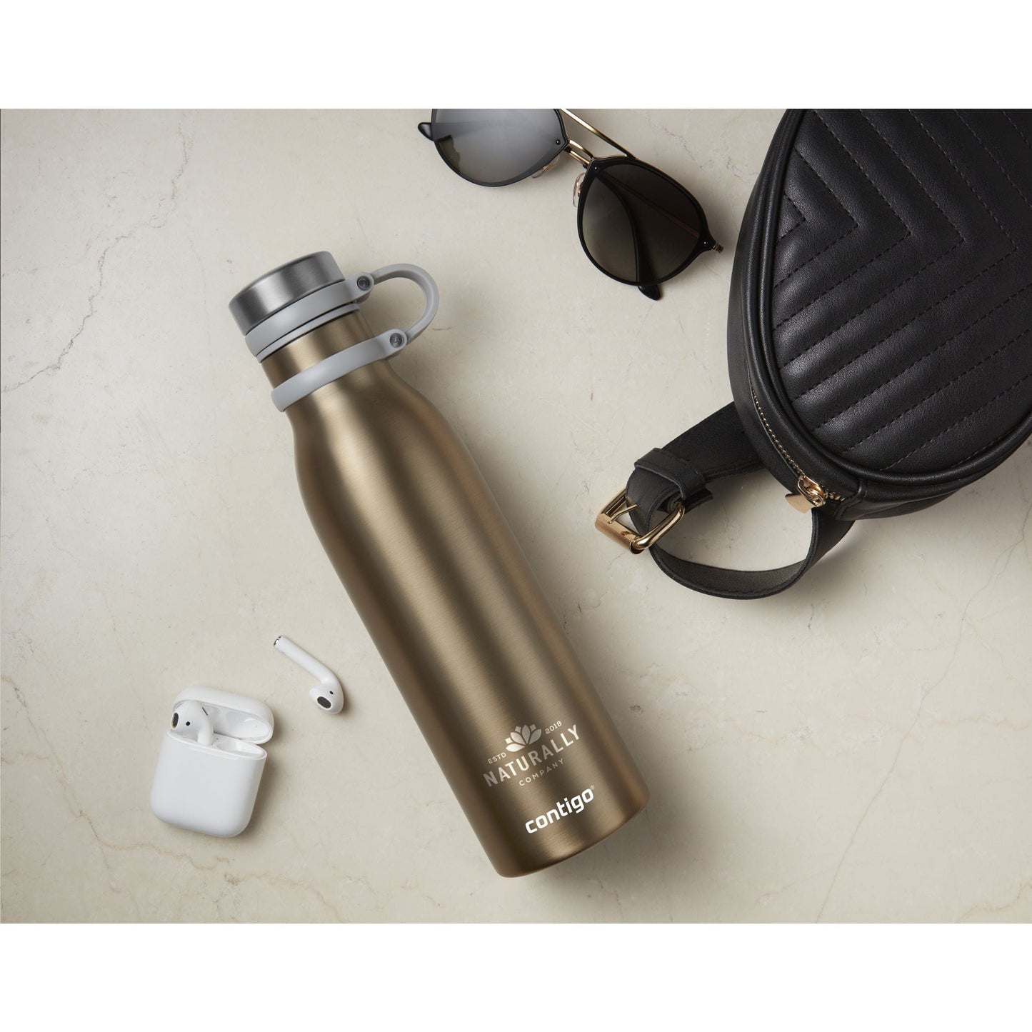 Contigo® Matterhorn 590 ml Trinkflasche- Doppelwandige Wasserflasche - wirbe-welt.shop