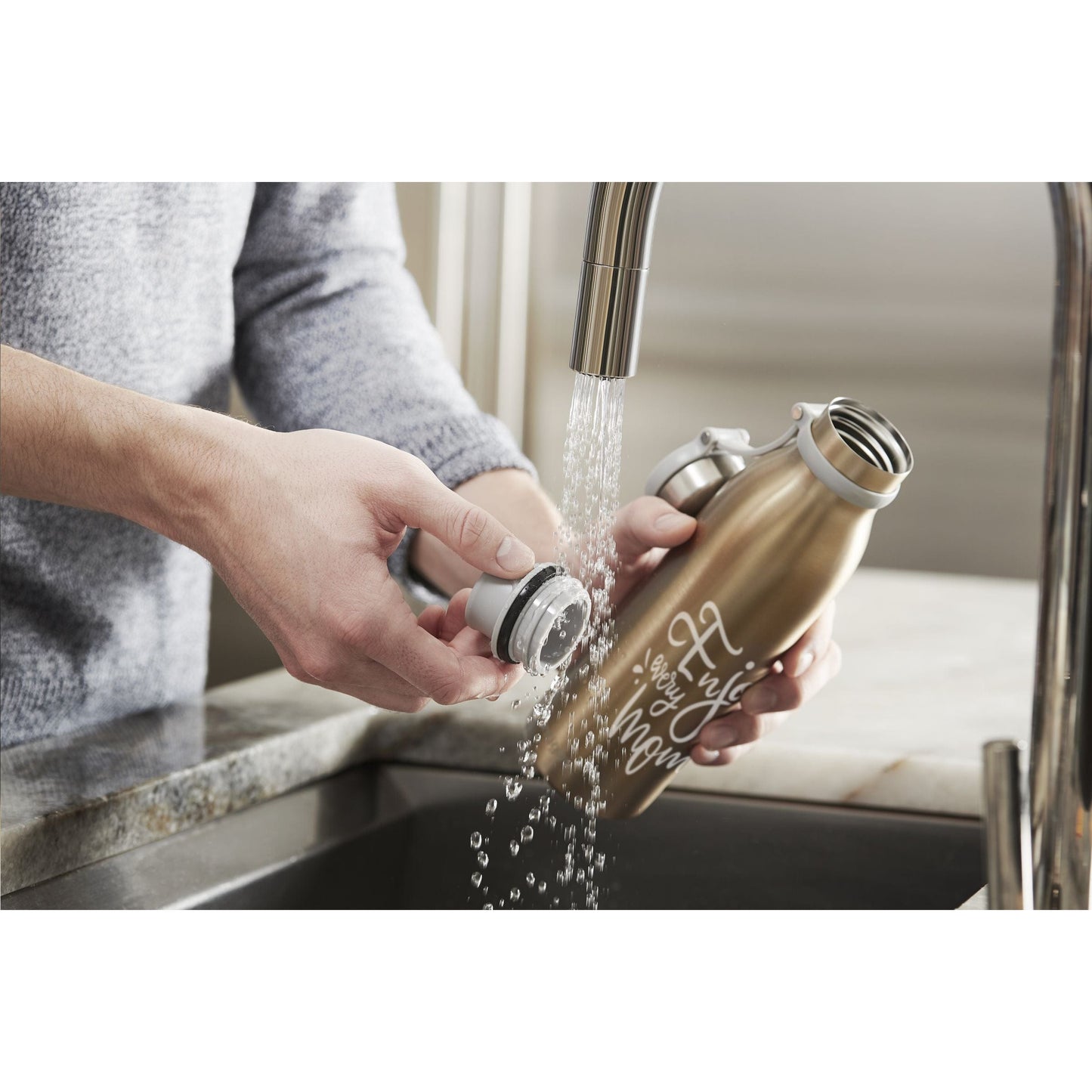 Contigo® Matterhorn 590 ml Trinkflasche- Doppelwandige Wasserflasche - wirbe-welt.shop