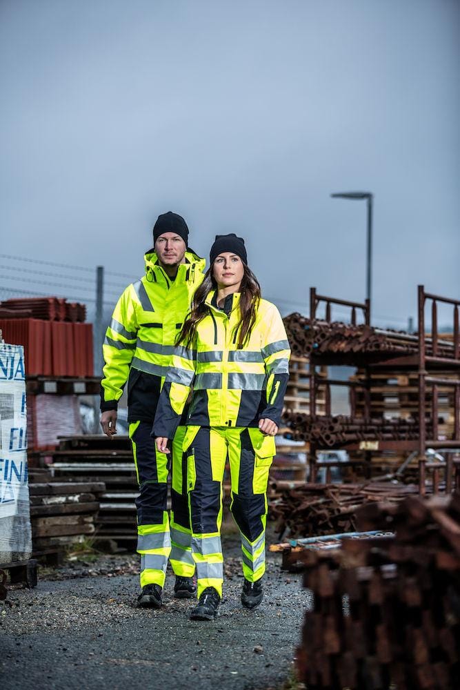 Damen Arbeitshose En Iso 20471 klasse 2 - Warnschutzhose - wirbe-welt.shop