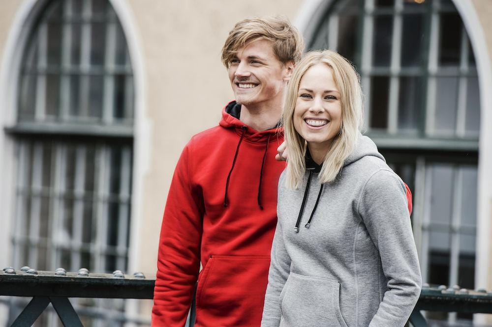 Damen Hoodie- Classic Hoody Ladies - wirbe-welt.shop
