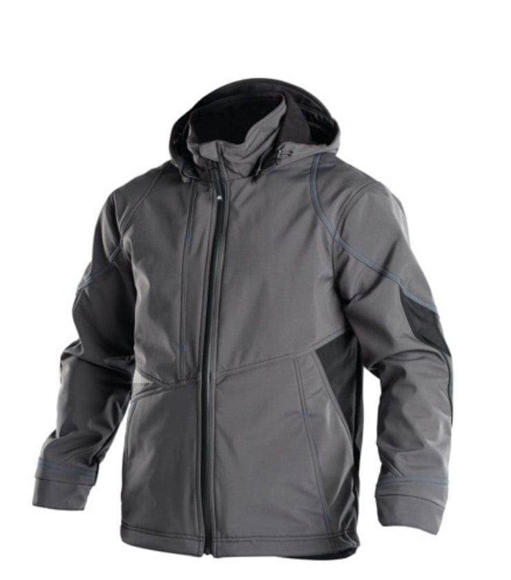 Dassy Herren Softshell Arbeitsjacke mit Kapuze, wasserdicht - Gravity - wirbe-welt.shop