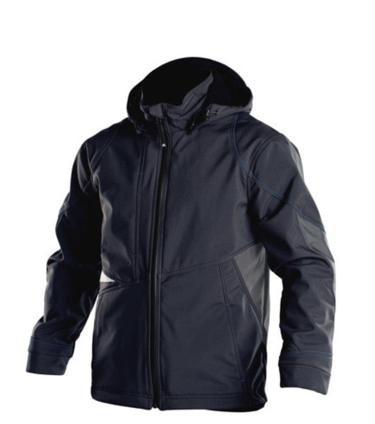 Dassy Herren Softshell Arbeitsjacke mit Kapuze, wasserdicht - Gravity - wirbe-welt.shop