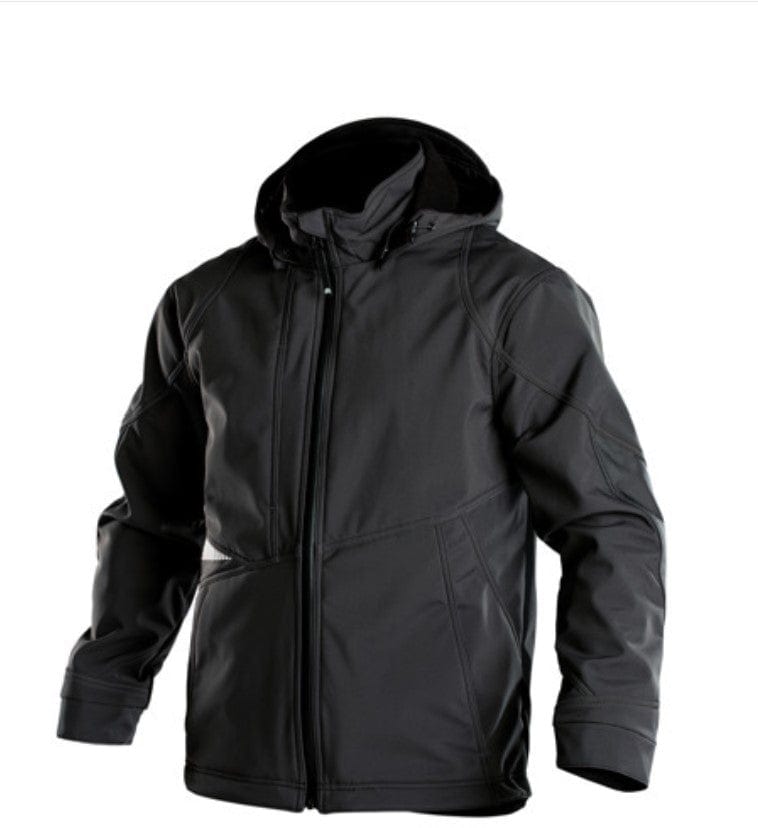 Dassy Herren Softshell Arbeitsjacke mit Kapuze, wasserdicht - Gravity - wirbe-welt.shop