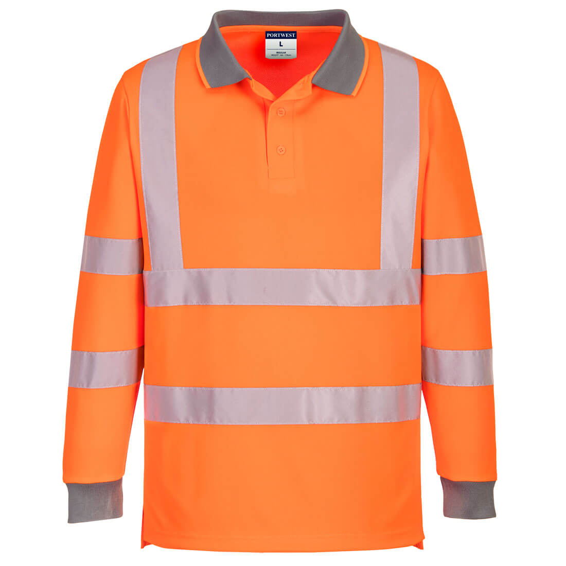 Eco Hi-Vis L/S Polo (6er Pack)