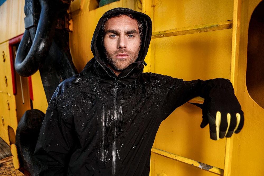 Elastische Jacke mit Kapuze- Atmungsaktiv, wind- und wasserdicht - wirbe-welt.shop
