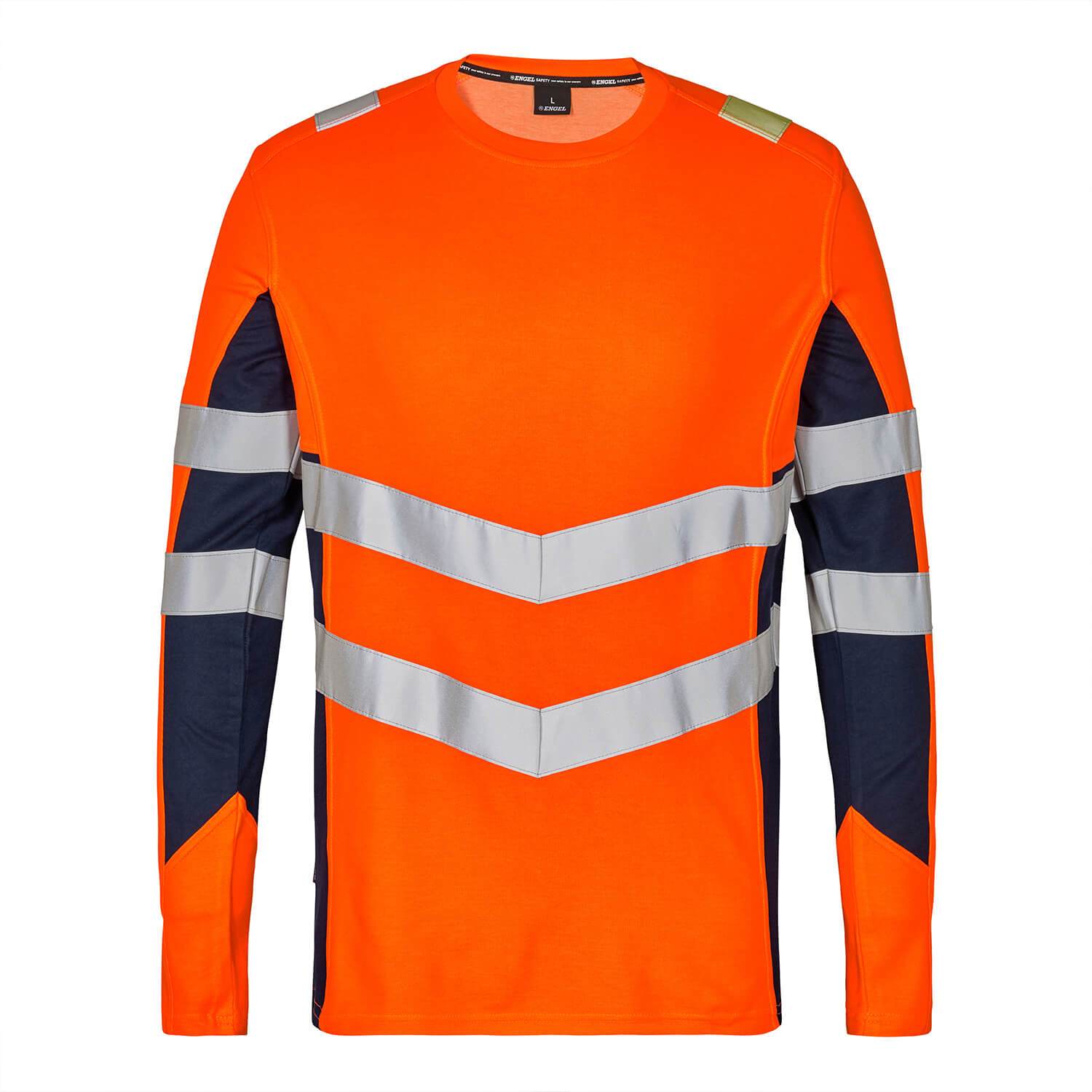Engel Sicherheits T-shirt - Safety Langarm- Shirt - wirbe-welt.shop