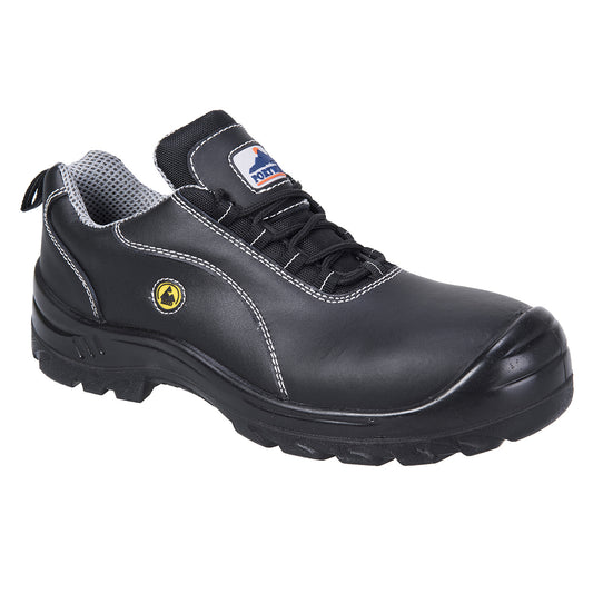 Portwest Compositelite ESD Leder Sicherheitsschuh S1