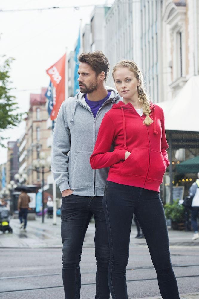 Günstige Damen Hoodie- Full zip Ladies - wirbe-welt.shop