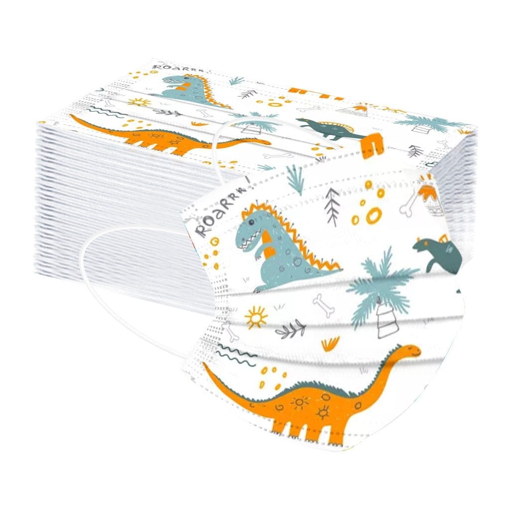 50Pcs Cartoon Kinder Maske 3 Schicht Kind Filter Hygiene Verdicken Kinder Gesicht Mund Maske Earloop Schnelle Lieferung Halloween Cosplay - wirbe-welt.shop