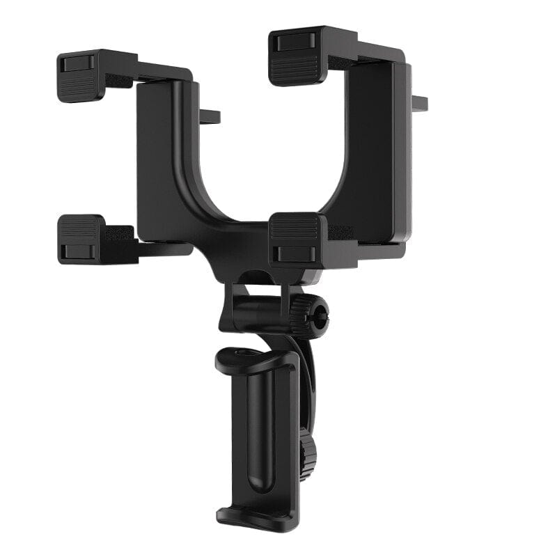 Fimilef Car Rearview Mirror Phone Holder Adjustable Phone Stand black Smartphone Car Holder for Phone Mobile Phone Accessories - wirbe-welt.shop