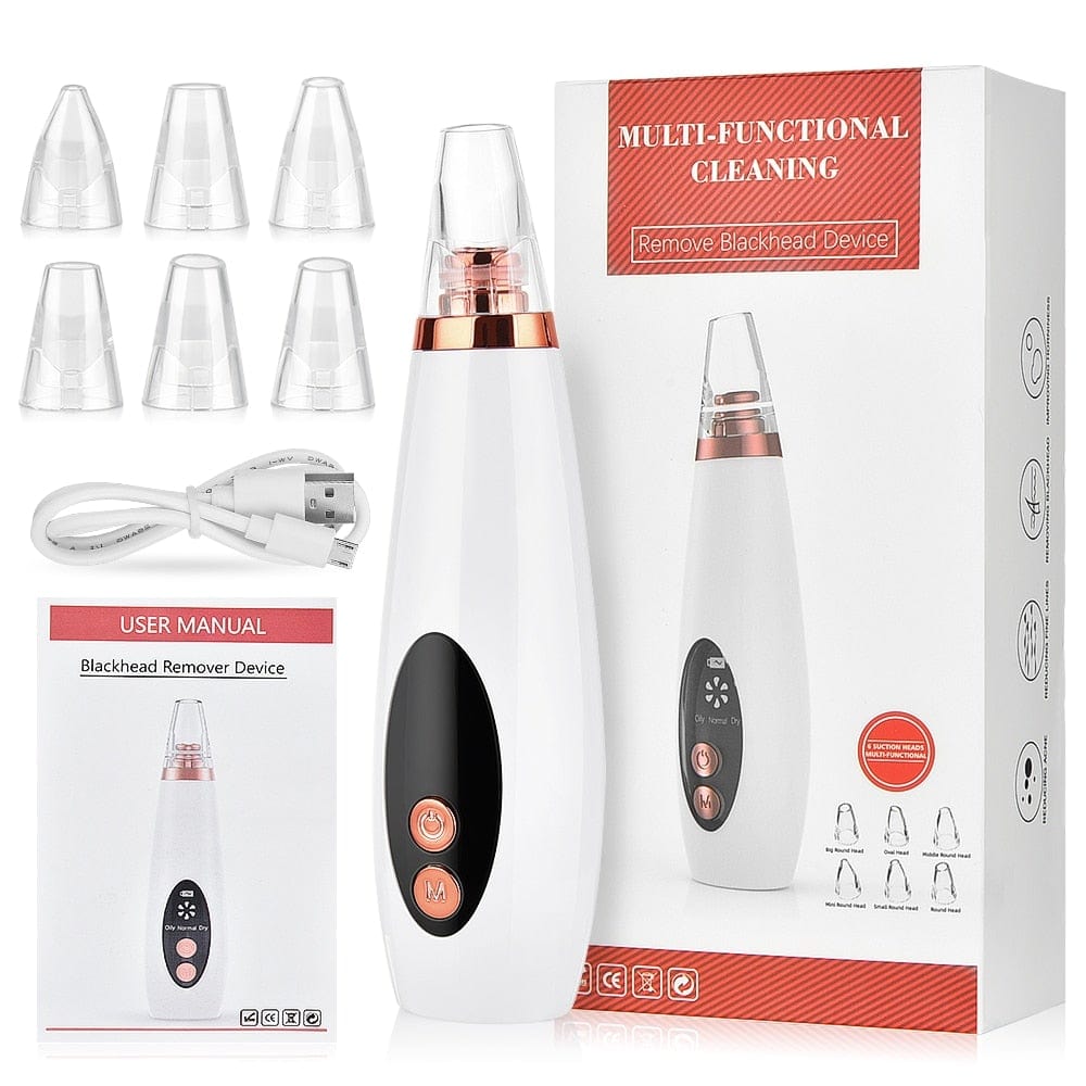 Blackhead Remover Pore Cleaner Vacuum Suction Acne Remover Pimple Black Dot Removal Facial Cleaning Beauty Tools Face Skin Care - wirbe-welt.shop