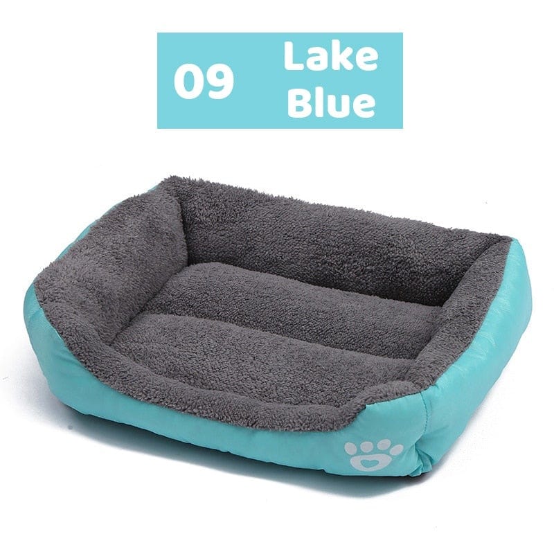 Kuscheliges Hundebett - in viele Grössen und Farben - wasserdichte Unterseite - wirbe-welt.shop