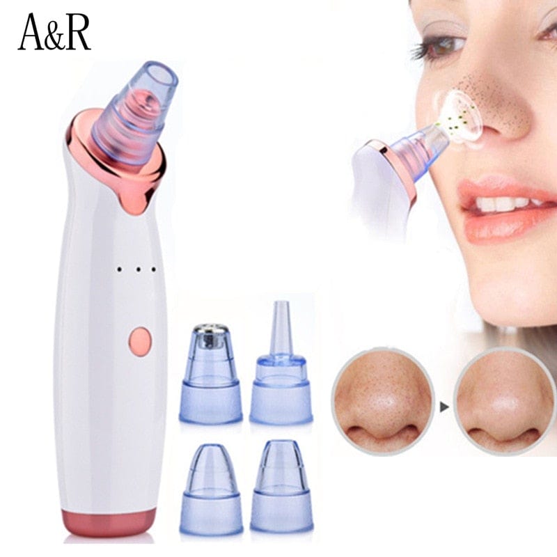 Facial Blackhead Remover Electric Acne Cleaner Blackhead Black Point Vacuum Cleaner Tool Black Spots Pore Cleaner Machine - wirbe-welt.shop