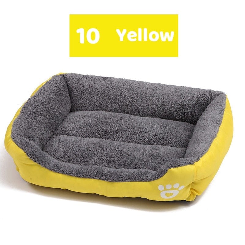 TLNY 19Colors Large Pet Cat Dog Bed Warm Cozy Dog House Soft Fleece Nest Dog Baskets Mat Waterproof Kennel Chew Proof Dog Bed - wirbe-welt.shop