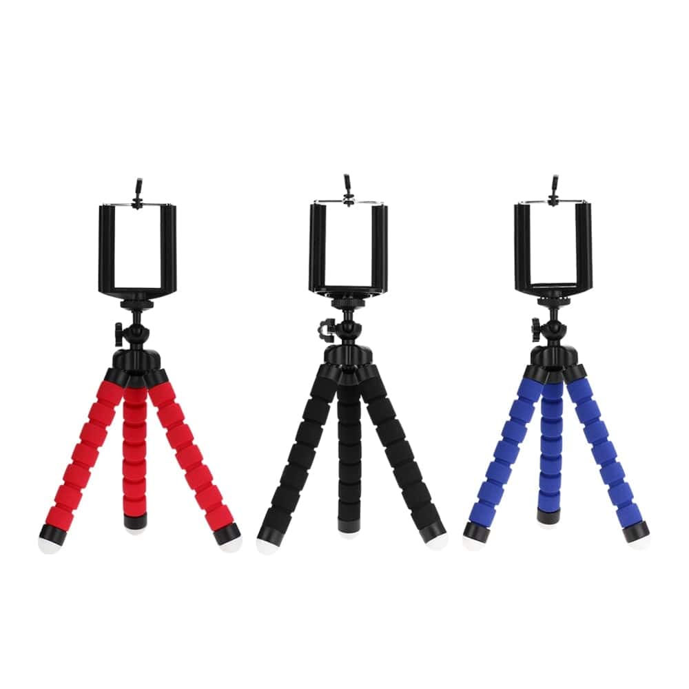 Octopus Tripod for Phone Mobile Phone Holder Clip Smartphone Monopod Selfie Stick Flexible Tripe Stativ for Phone - wirbe-welt.shop