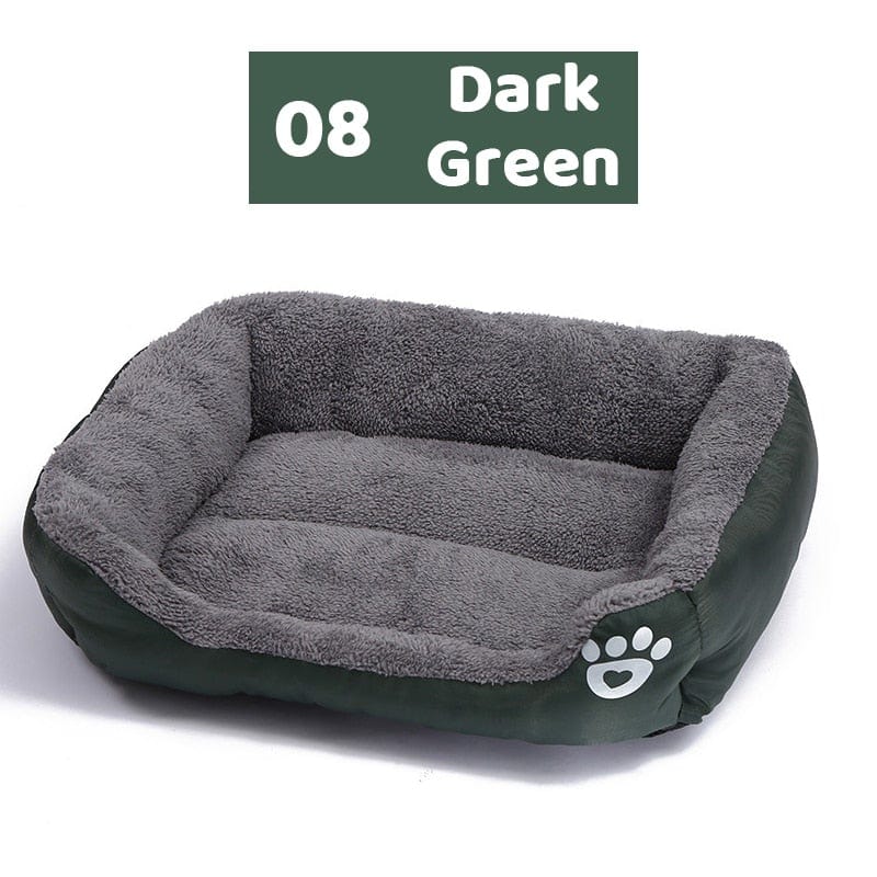 TLNY 19Colors Large Pet Cat Dog Bed Warm Cozy Dog House Soft Fleece Nest Dog Baskets Mat Waterproof Kennel Chew Proof Dog Bed - wirbe-welt.shop