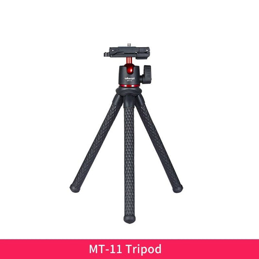MT-11 Octopus Tripod for DSLR Camera Smartphone Magic Arm W Detachable Ballhead Hot Shoe Phone Clip - wirbe-welt.shop