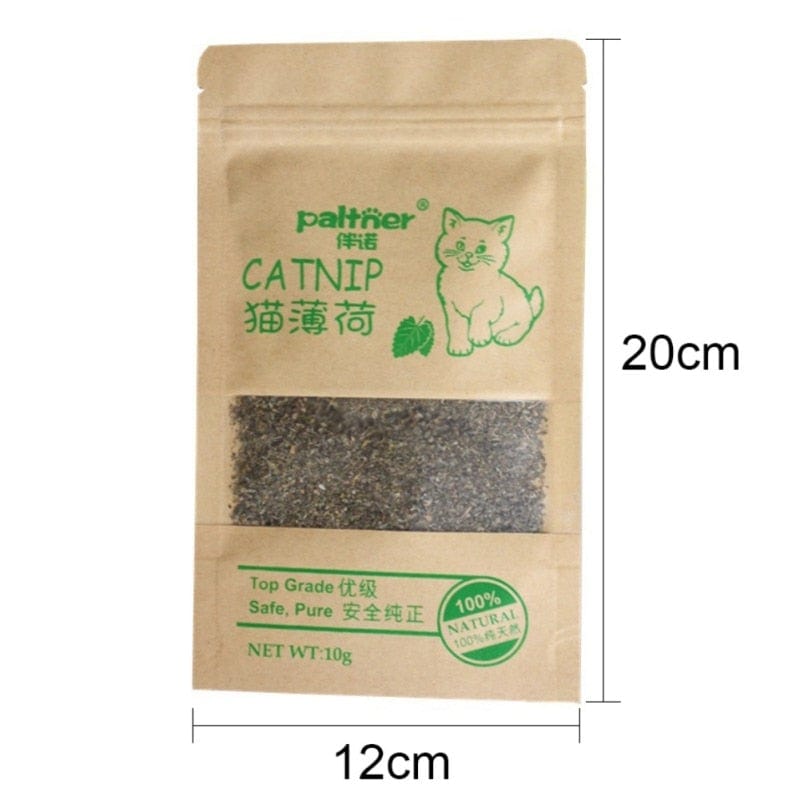 Organische Katzenminze, Katzengras getrocknet zur Zahnreinigung ihrer Katze - wirbe-welt.shop