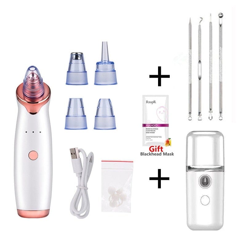 Facial Blackhead Remover Electric Acne Cleaner Blackhead Black Point Vacuum Cleaner Tool Black Spots Pore Cleaner Machine - wirbe-welt.shop