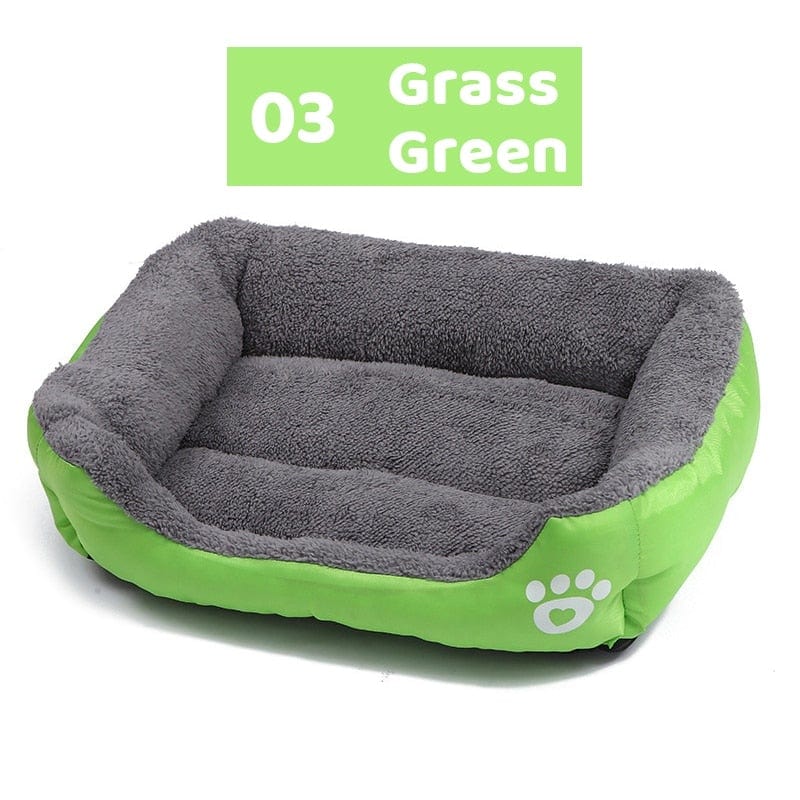 TLNY 19Colors Large Pet Cat Dog Bed Warm Cozy Dog House Soft Fleece Nest Dog Baskets Mat Waterproof Kennel Chew Proof Dog Bed - wirbe-welt.shop