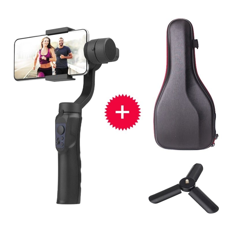 Gimbal H4 3 Axis USB Charging Video Record Support Universal Adjustable Direction Handheld Gimbal Smartphone Stabilizer Vlog - wirbe-welt.shop