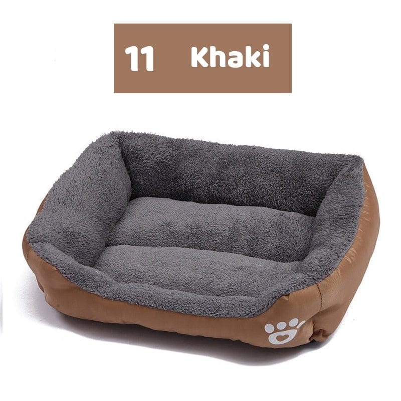 Kuscheliges Hundebett - in viele Grössen und Farben - wasserdichte Unterseite - wirbe-welt.shop